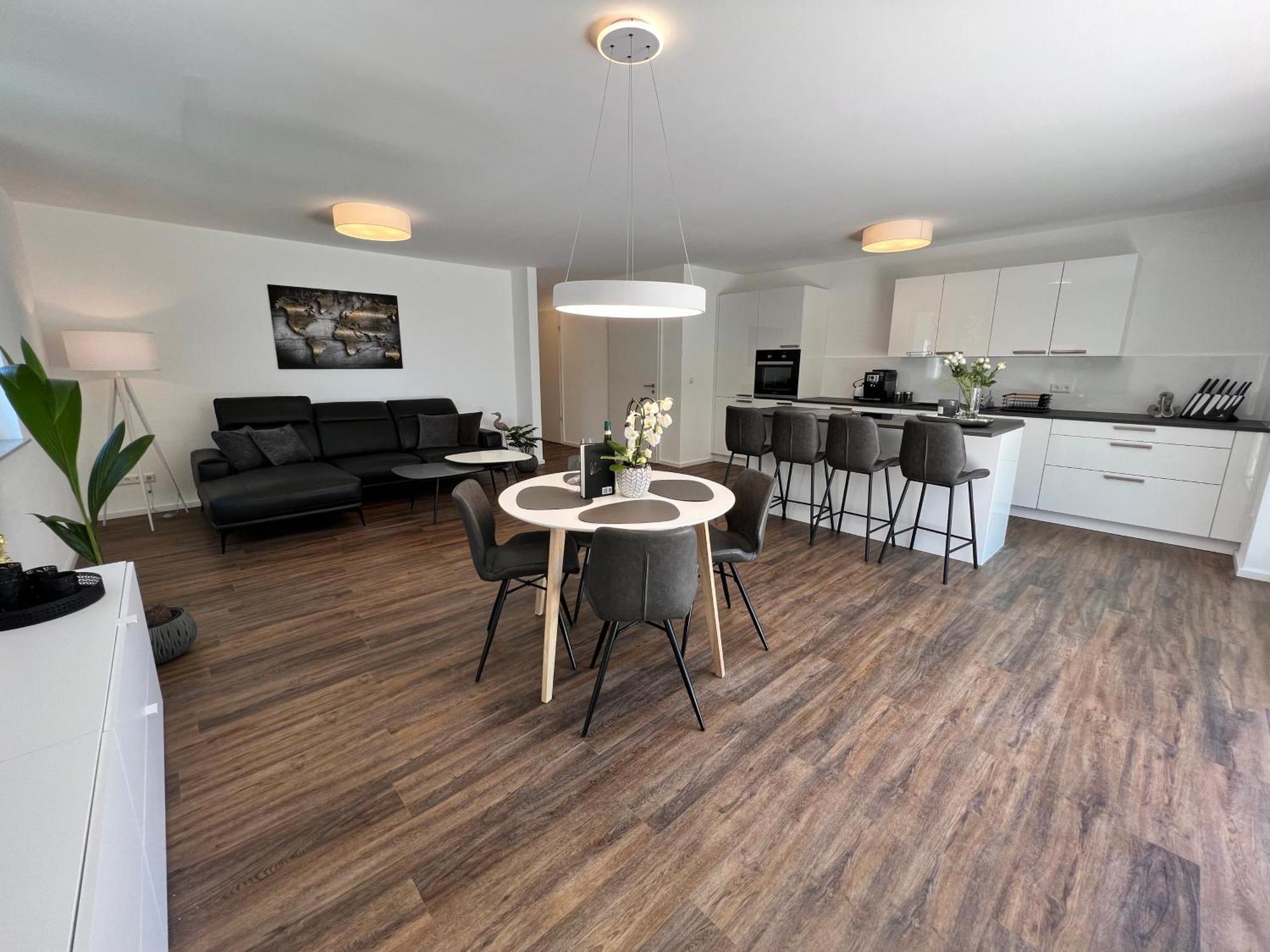 Neues Seeapartment 위버링겐 외부 사진
