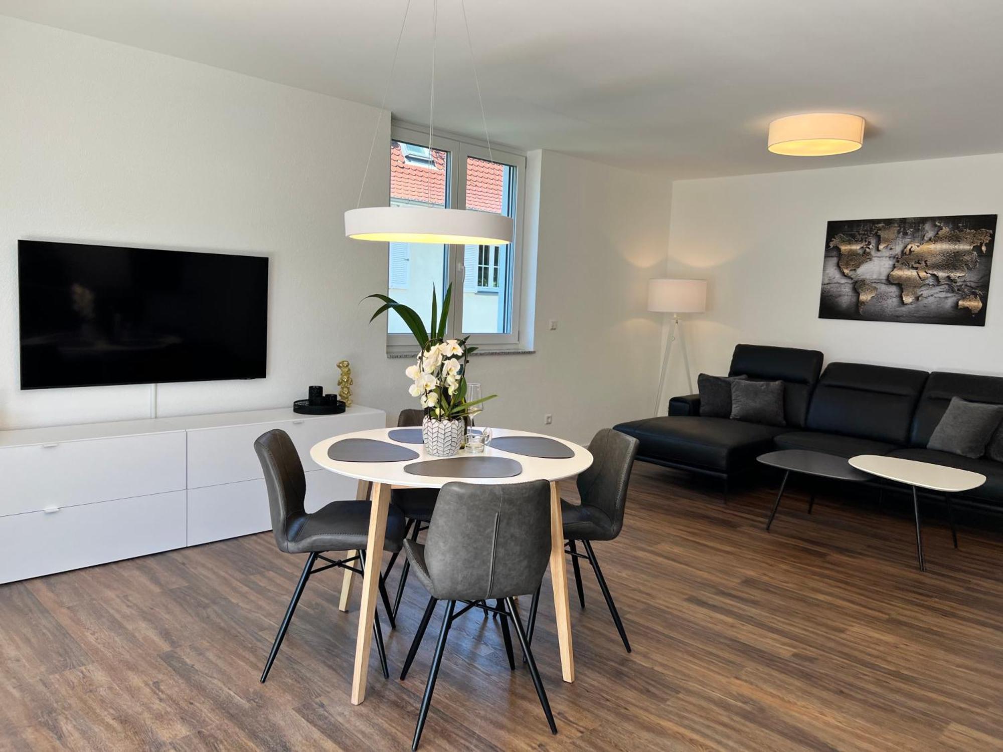 Neues Seeapartment 위버링겐 외부 사진