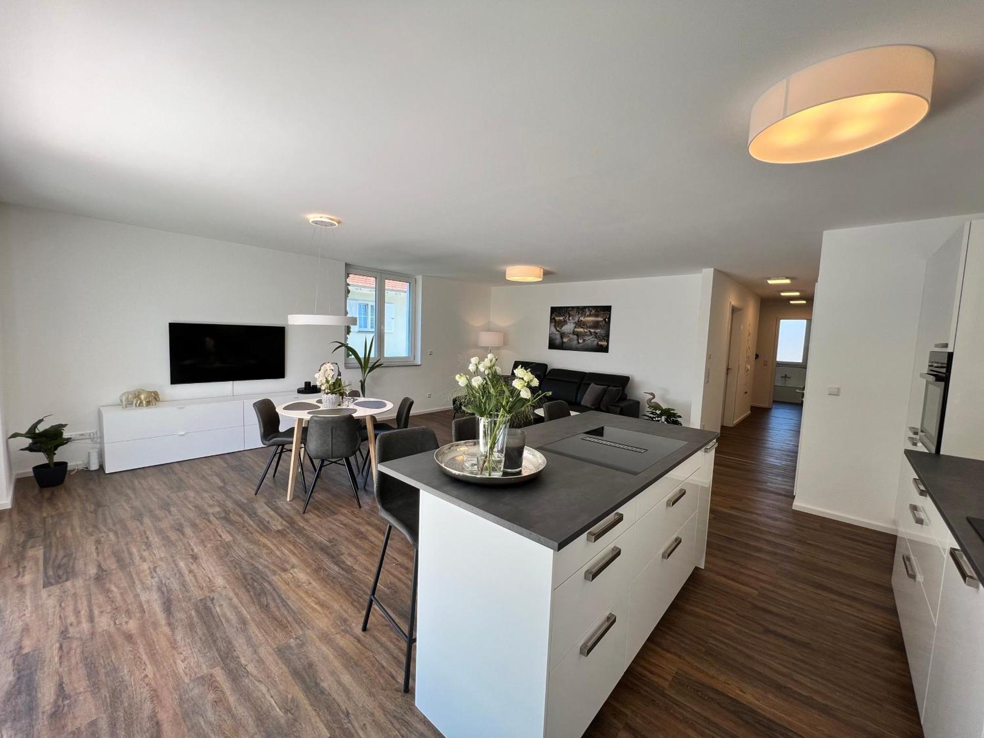 Neues Seeapartment 위버링겐 외부 사진