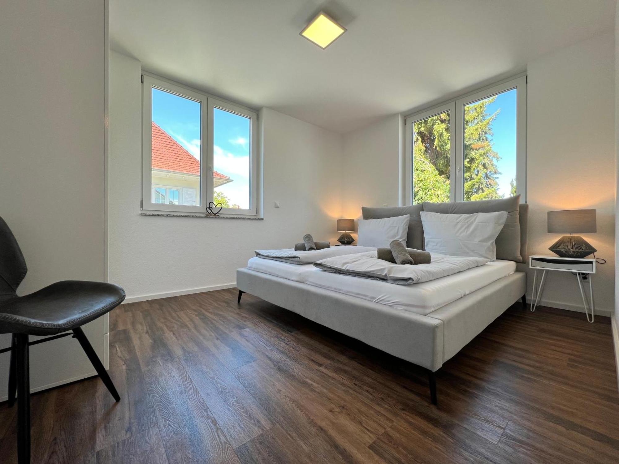 Neues Seeapartment 위버링겐 외부 사진