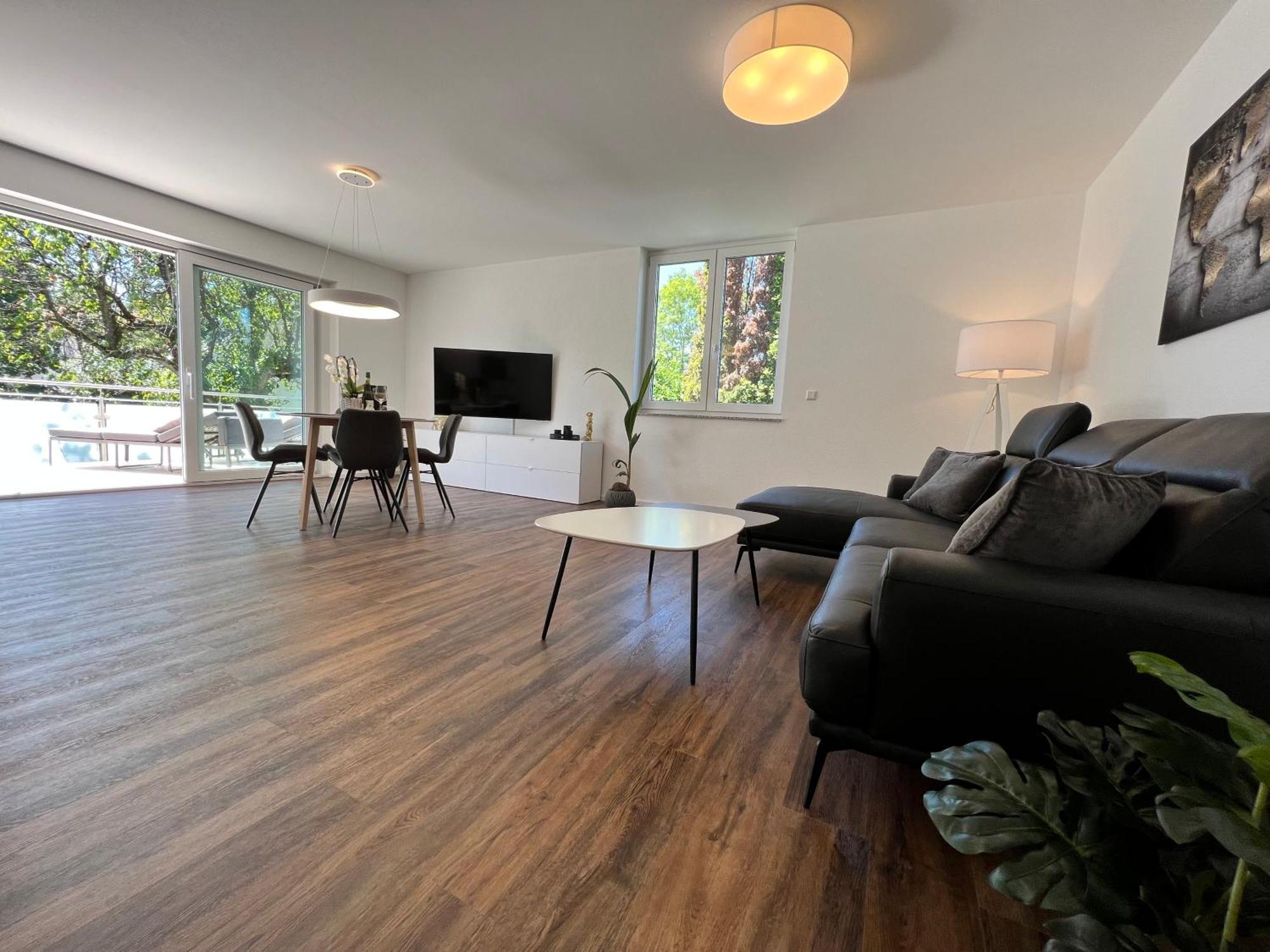 Neues Seeapartment 위버링겐 외부 사진